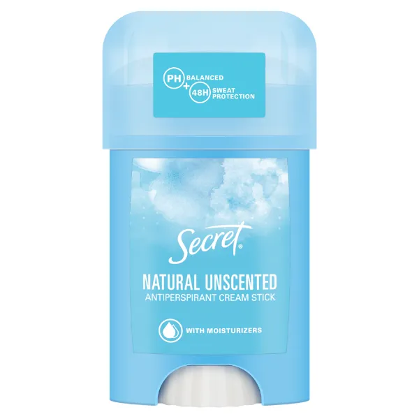 Secret Natural Illatmentes Női Izzadásgátló Krémstift, 40 ml termékhez kapcsolódó kép