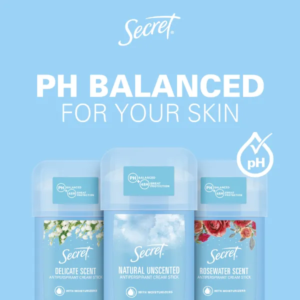 Secret Natural Illatmentes Női Izzadásgátló Krémstift, 40 ml termékhez kapcsolódó kép