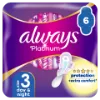 Always Platinum Night (3-as méret) Szárnyas Egészségügyi Betét, 6 db termékhez kapcsolódó kép