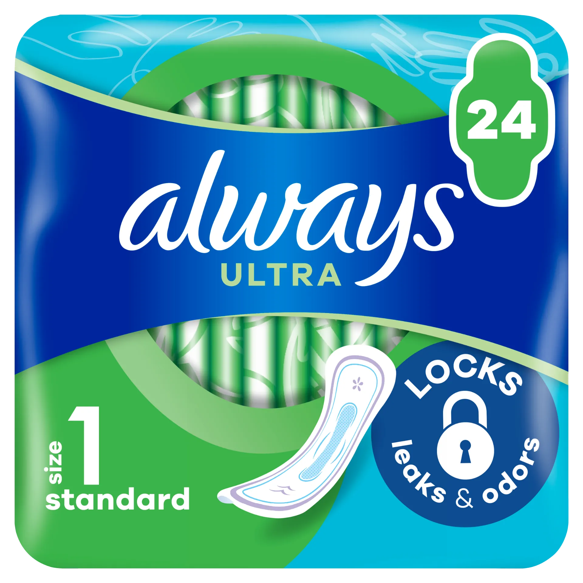 Always Ultra Normal (1-es méret) Egészségügyi Betét, 24 Db