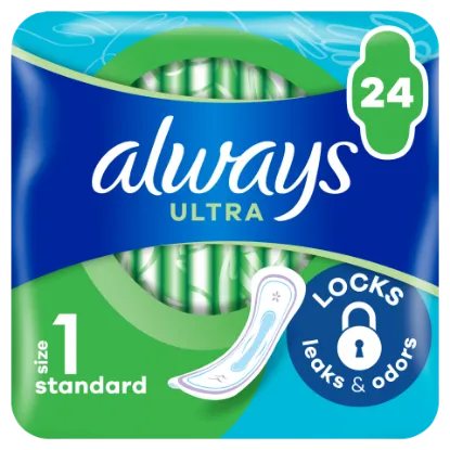Always Ultra Normal (1-es méret) Egészségügyi Betét, 24 Db termékhez kapcsolódó kép