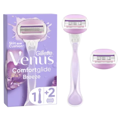 Gillette Venus ComfortGlide Breeze Borotva – 2 db Borotvabetét termékhez kapcsolódó kép