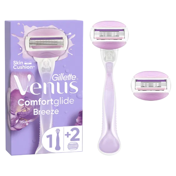 Gillette Venus ComfortGlide Breeze Borotva – 2 db Borotvabetét termékhez kapcsolódó kép
