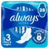 Always Ultra Day & Night (3-as méret) Szárnyas Egészségügyi Betét, 28 Db termékhez kapcsolódó kép