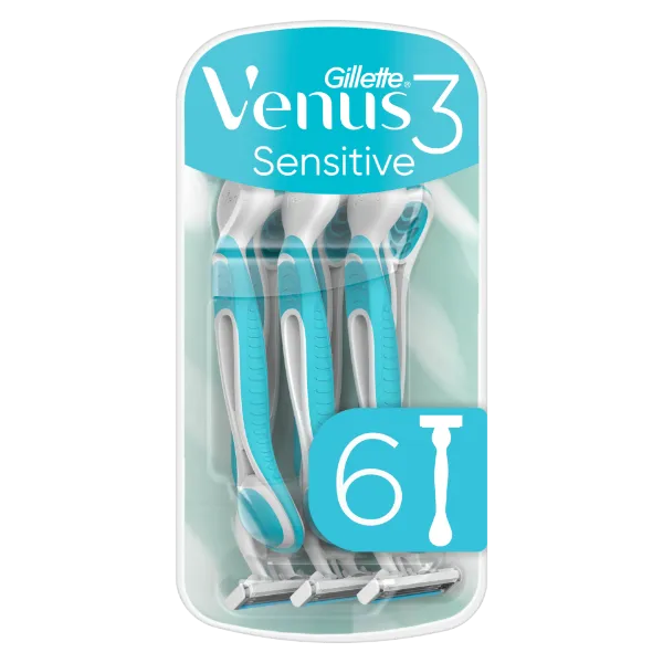 Gillette Venus 3 Sensitive Eldobható Borotva, 6 Db/Csomag termékhez kapcsolódó kép