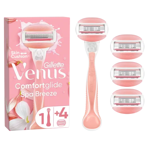 Gillette Venus ComfortGlide Spa Breeze Borotva – 4 db Borotvabetét termékhez kapcsolódó kép