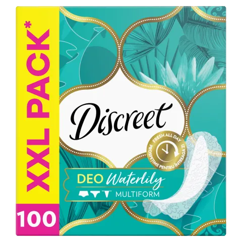 Discreet tisztasági betét Deo Water Lily 100 termékhez kapcsolódó kép