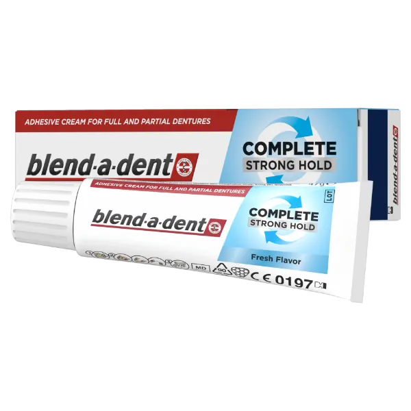 Blend-a-dent Complete Original Műfogsorrögzítő Krém, 47 g termékhez kapcsolódó kép