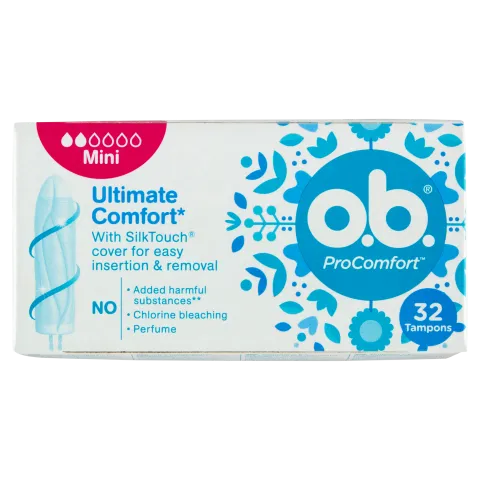 o.b. ProComfort Mini tampon 32 db termékhez kapcsolódó kép