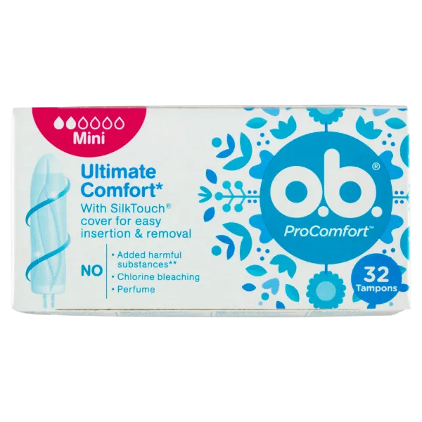 o.b. ProComfort Mini tampon 32 db termékhez kapcsolódó kép