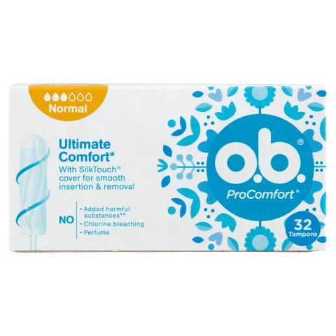 o.b. ProComfort Normal tampon 32 db termékhez kapcsolódó kép