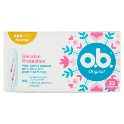 o.b. Original Normal tampon 32 db termékhez kapcsolódó kép