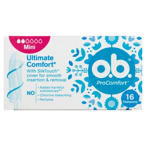 o.b. ProComfort Mini tampon 16 db termékhez kapcsolódó kép