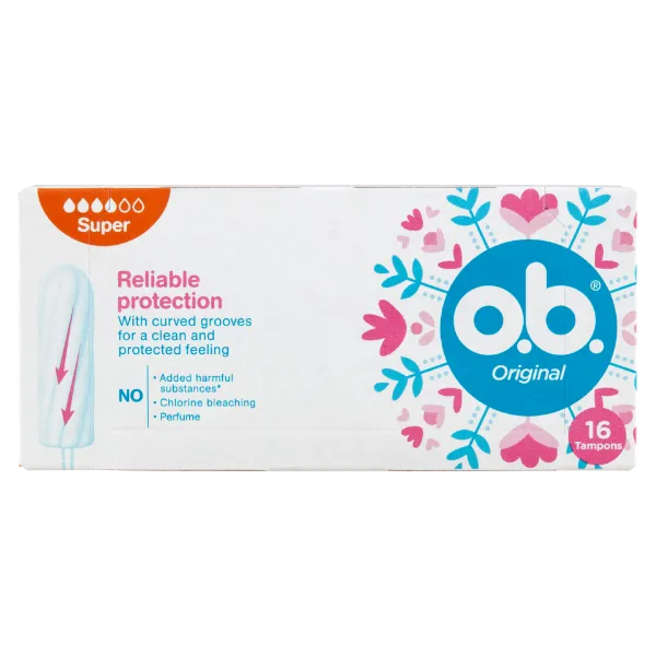 o.b. Original Super tampon 16 pcs termékhez kapcsolódó kép