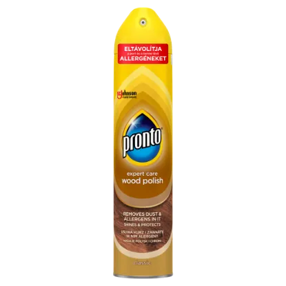 Pronto Expert Care Classic bútorápoló aeroszol 250 ml termékhez kapcsolódó kép