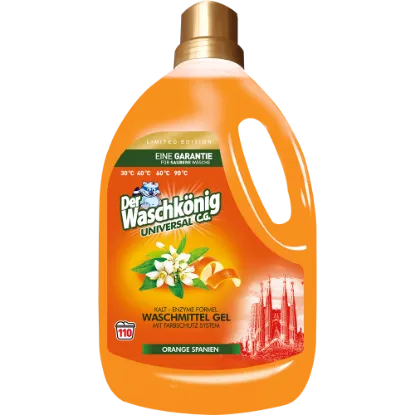 Der Waschkönig mosógél 3,305 l 110 mosás - Orange Spain universal termékhez kapcsolódó kép