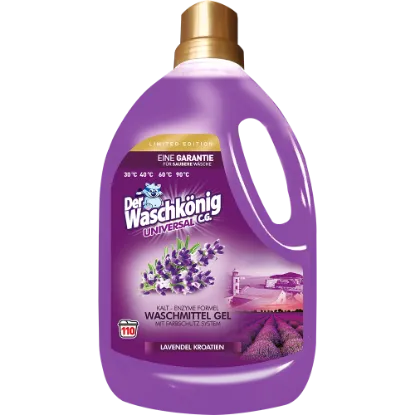 Der Waschkönig mosógél 3,305 l 110 mosás - Lavender Croatia universal termékhez kapcsolódó kép