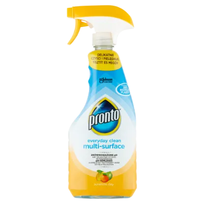 Pronto Everyday Clean Multi-Surface Sunshine Day általános felülettisztító spray 500 ml termékhez kapcsolódó kép