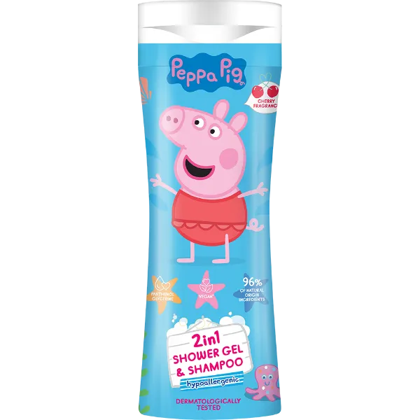Peppa Malac tusfürdő és sampon 2in1 300 ml - Cseresznye termékhez kapcsolódó kép