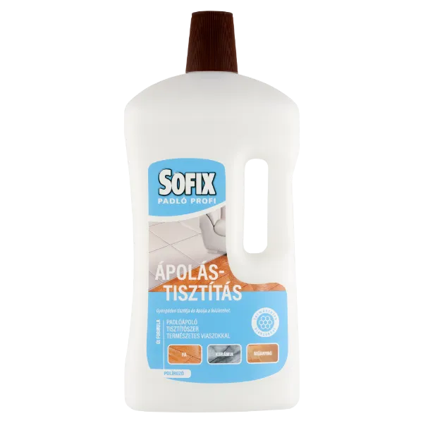 Sofix padlóápoló tisztítószer természetes viaszokkal 1 l  termékhez kapcsolódó kép