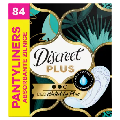 Discreet Protective Waterlilly Plus Tisztasági Betétek X84 termékhez kapcsolódó kép