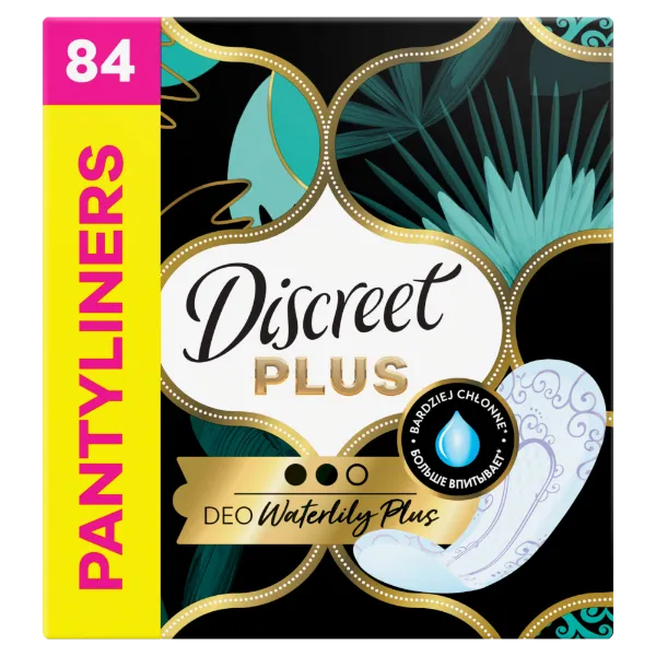 Discreet Protective Waterlilly Plus Tisztasági Betétek X84 termékhez kapcsolódó kép