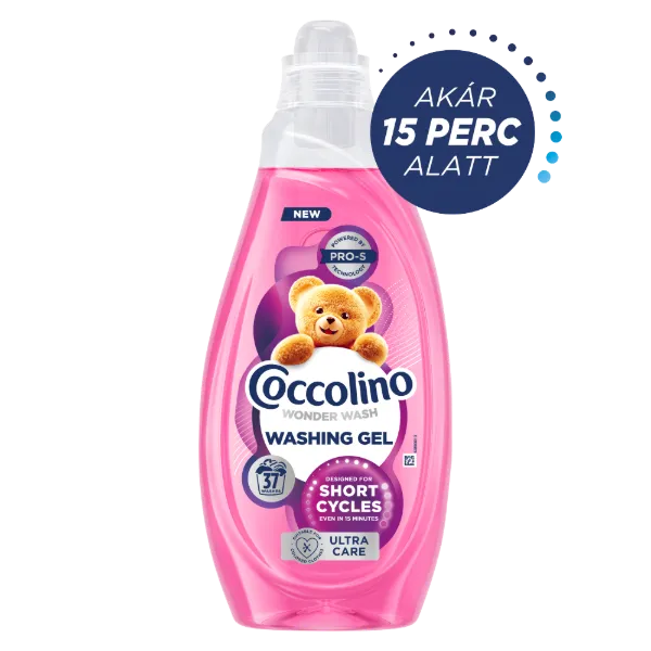 Coccolino Wonder Wash Ultra Care mosógél gyors mosáshoz 37 mosás 1480 ml termékhez kapcsolódó kép