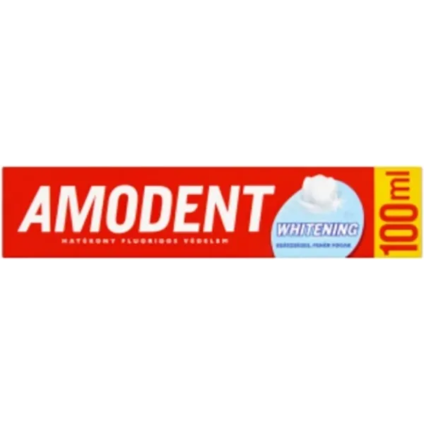 Amodent fogkrém 100ml Whitening termékhez kapcsolódó kép