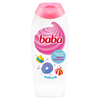 Baba kényeztető tusfürdő málna és rózsafa 400 ml termékhez kapcsolódó kép