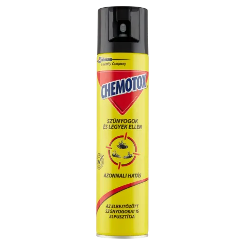 Chemotox légy- és szúnyogirtó aeroszol 400 ml termékhez kapcsolódó kép