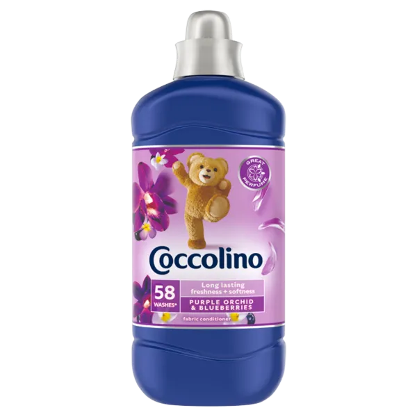 Coccolino Purple Orchid & Blueberries öblítőkoncentrátum 58 mosás 1450 ml  termékhez kapcsolódó kép