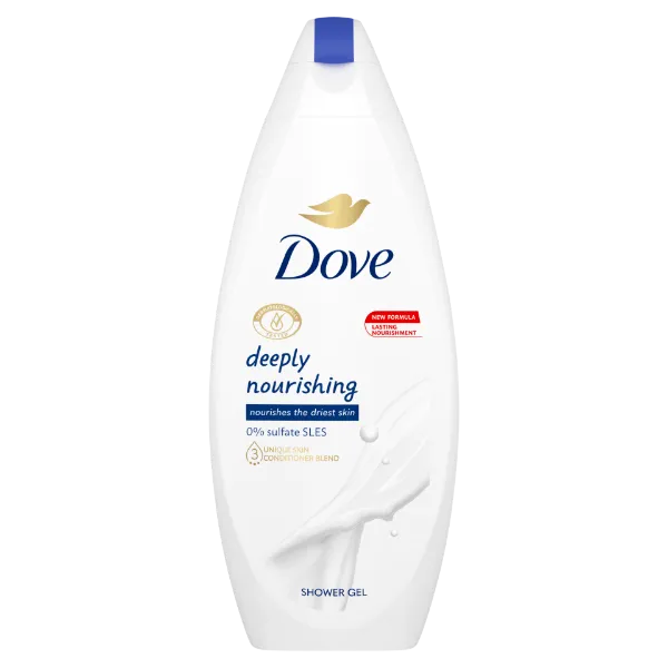 Dove Deeply Nourishing krémtusfürdő 250 ml termékhez kapcsolódó kép