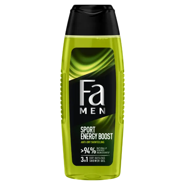 Fa Men Sport Energy Boost tusfürdő 250 ml termékhez kapcsolódó kép