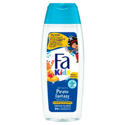 Fa Kids Pirate Fantasy tusfürdő és sampon a vad óceán illatával 250 ml termékhez kapcsolódó kép
