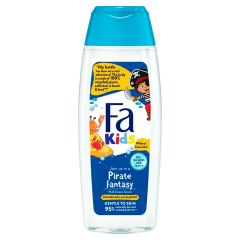 Fa Kids Pirate Fantasy tusfürdő és sampon a vad óceán illatával 250 ml termékhez kapcsolódó kép