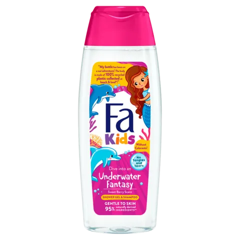 Fa Kids Underwater Fantasy tusfürdő és sampon édes, erdei gyümölcs illattal 250 ml termékhez kapcsolódó kép