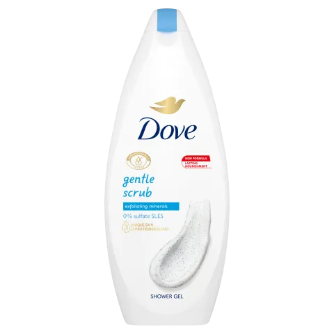 Dove Gentle Scrub krémtusfürdő 250 ml termékhez kapcsolódó kép