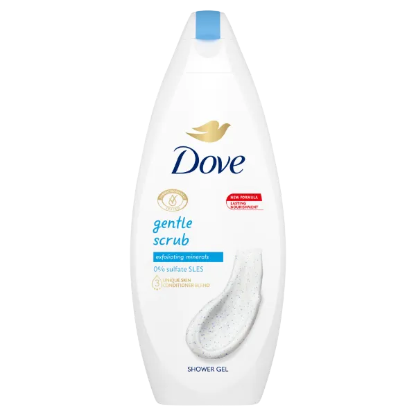 Dove Gentle Scrub krémtusfürdő 250 ml termékhez kapcsolódó kép