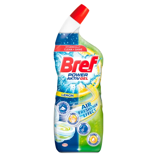Bref Power Aktiv Gel Lemon WC tisztítószer 700 ml termékhez kapcsolódó kép