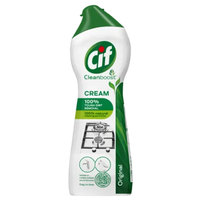 Cif Cleanboost Cream Original súrolókrém 250 ml termékhez kapcsolódó kép