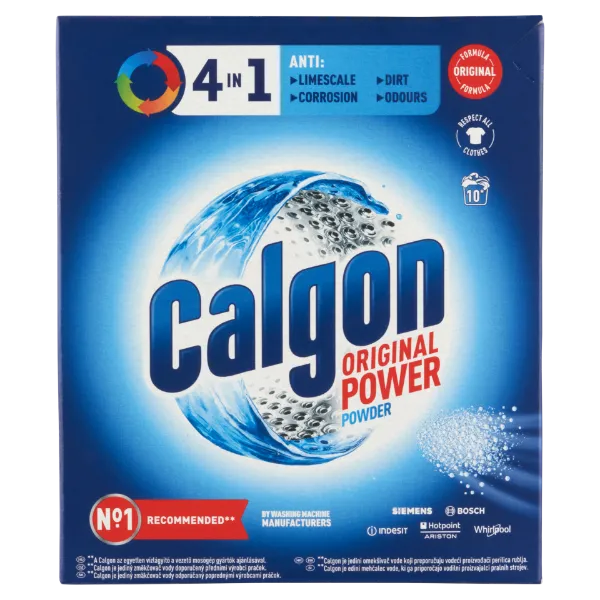 Calgon 4in1 Original Power vízlágyító por 10 mosás 500 g termékhez kapcsolódó kép
