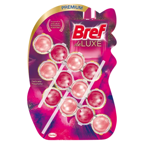 Bref Deluxe Delicate Magnolia WC frissítő 3 x 50 g termékhez kapcsolódó kép