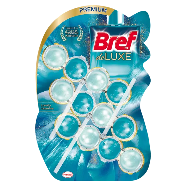 Bref Deluxe Lovely Jasmine WC frissítő 3 x 50 g termékhez kapcsolódó kép