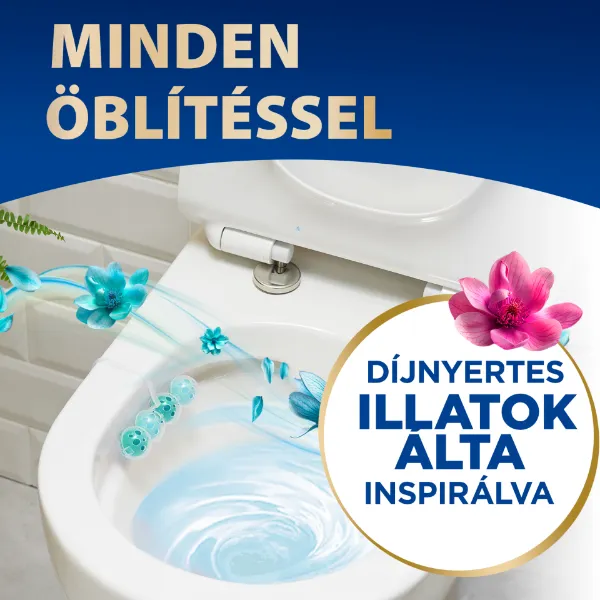 Bref Deluxe Lovely Jasmine WC frissítő 3 x 50 g termékhez kapcsolódó kép