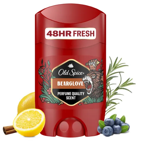 Old Spice Bearglove Stift Dezodor Férfiaknak, 50 ml, 48 Órás Frissesség, 0% Alumíniumsó termékhez kapcsolódó kép