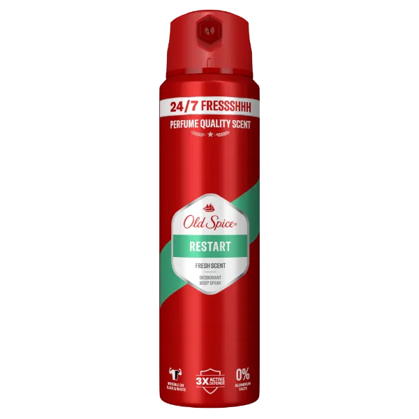 Old Spice Restart Deo Spray Férfiaknak , 150ml termékhez kapcsolódó kép