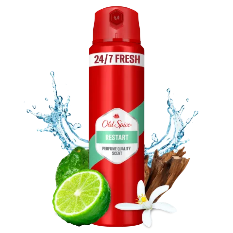 Old Spice Restart Deo Spray Férfiaknak , 150ml termékhez kapcsolódó kép