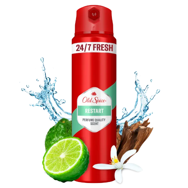 Old Spice Restart Deo Spray Férfiaknak , 150ml termékhez kapcsolódó kép