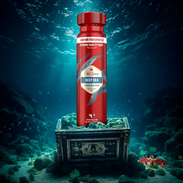 Old Spice Deep Sea Deo Spray Férfiaknak, 150 ml termékhez kapcsolódó kép