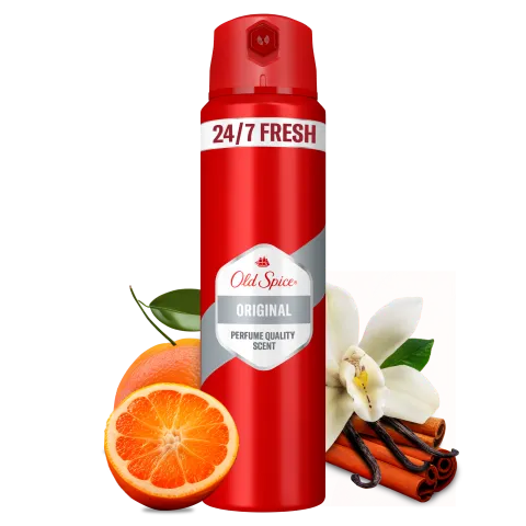 Old Spice Original Deo Spray Férfiaknak, 150 ml termékhez kapcsolódó kép